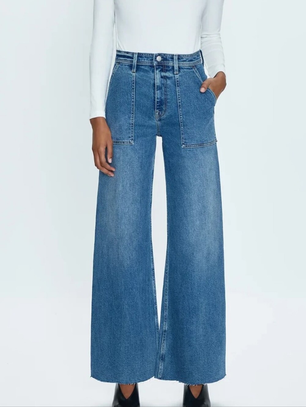 Pistola Penny Utility Denim In Canal